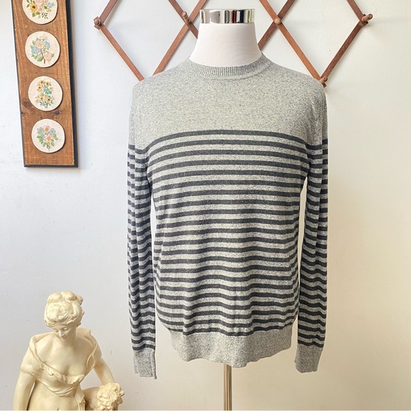 Banana Republic Other - Banana Republic Silk Linen Striped Sweater